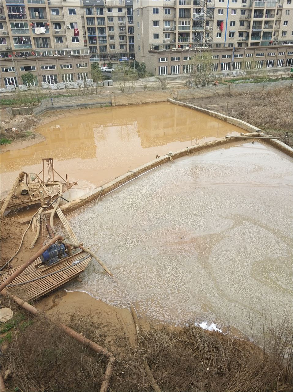 印台沉淀池淤泥清理-厂区废水池淤泥清淤